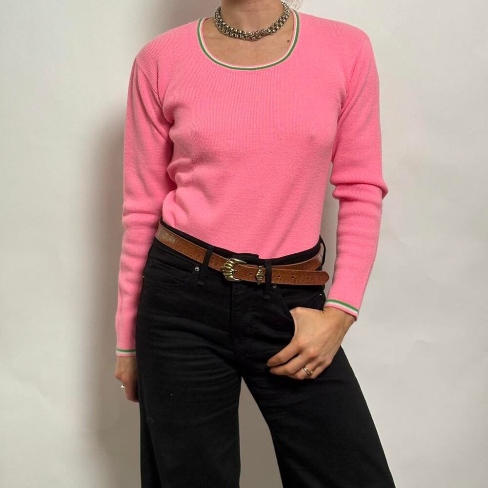Vintage Susan Bristol pink sweater